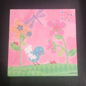 Pretty Pink Flower Art